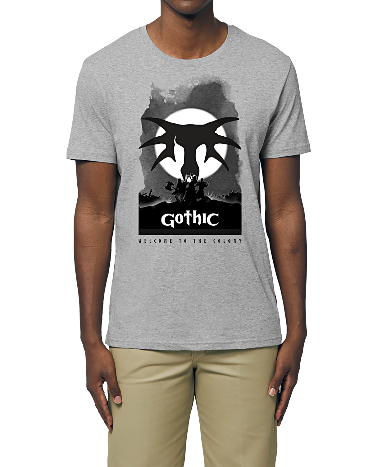 Gothic T-Shirt "Welcome to the Colony"